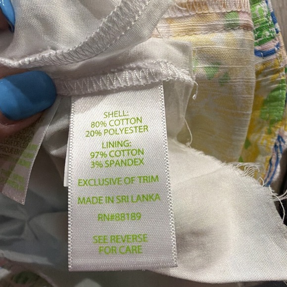 Lilly Pulitzer Cheek to Cheek Patty Skirt 60th Anniversary Size 12 - Picture 5 of 11